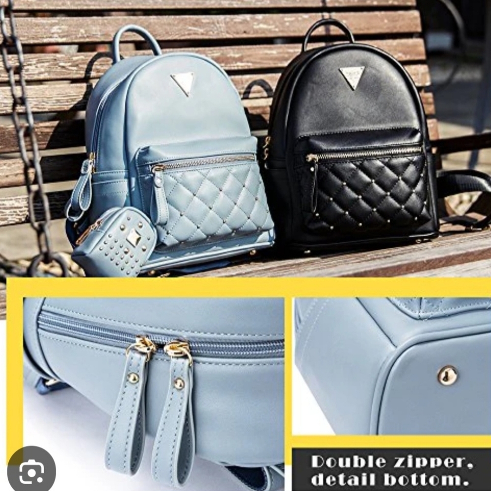 Semir Desing Small Backpack Mini Purse Leather Waterproof‎ - Picture 7 of 11
